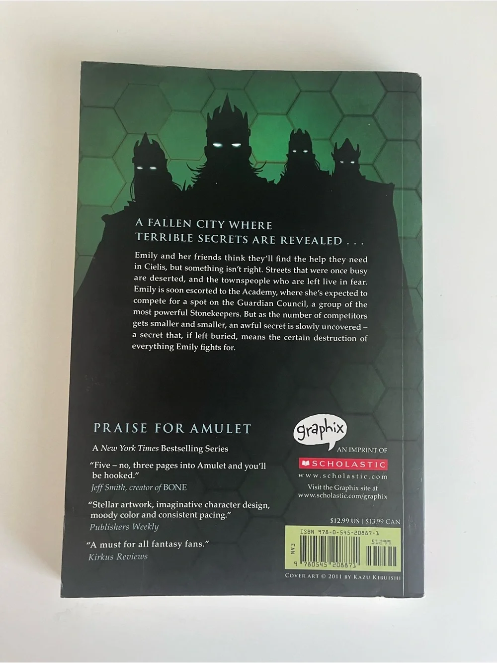 Amulet Graphic Novel Series by Kazu Kibuishi (Books 4, 8, 9) Paperback